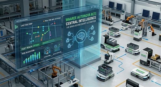 #rcs #robotics #automation #industry40 #smartfactories #amr #manufacturing #innovation | Waaree Autonova
