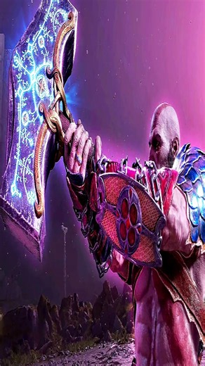 Kratos Lifts Thor's Hammer Mjolnir - God Of War Ragnarok