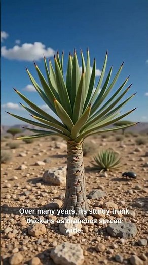 🌳 The Amazing Life Cycle of the Dragon's Blood Tree | Nature's Living Umbrella