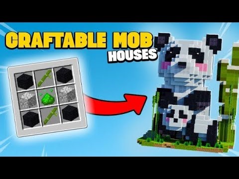 Minecraft Craftable Houses Marketplace Addon Showcase 