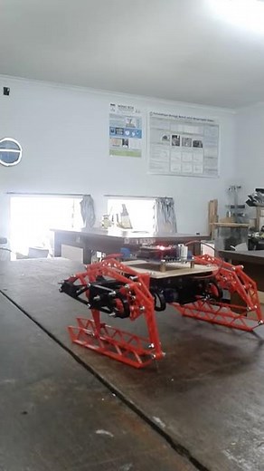 Klann Linkage Walker Robot