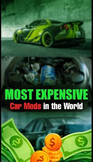 The Most Expensive Car Mods in the World #carmods #carmodifications #expensivecars #shorts