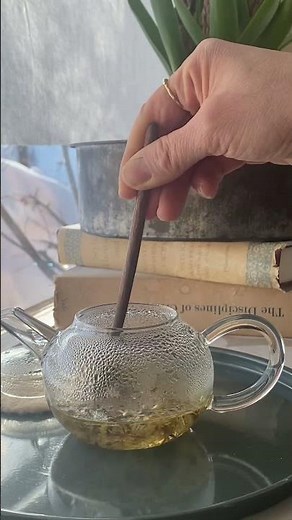 お休み前の豆乳&カモミールteaつくり#ハーブティー講師 #ハーブティーのある暮らし #ハーブティー #おうちカフェ