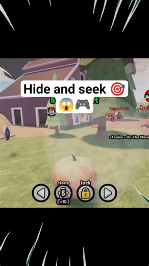 Hide and seek game 🎮🎯 New challenge 😁🎯 #roblox #robloxmemes #robloxshorts #robloxfriends #shorts