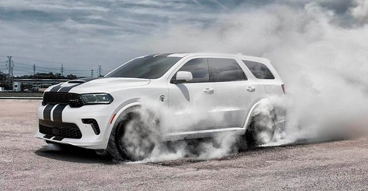 The Dodge Durango's towing capacity varies by engine and equipment, ranging from 6,200 pounds with the standard 3.6L V6 engine up to 8,700 pounds with a properly equipped V8 engine (like the 5.7L HEMI or 6.4L HEMI) and the Tow N Go package. The maximum 8,700-pound capacity is available on models like the SRT Hellcat and R/T with the Tow N Go package. Dodge East Coast Durangos Media LLC Vicrez.com #HellcatDurango #EastCoastDurangosMedia | East Coast Durangos Media LLC