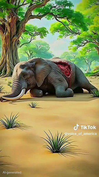 Jackal, Elephant & Monkey: Animal Moral Story (Part 2)