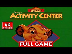 Disney's Activity Center: The Lion King Walkthrough 4K UHD Longplay