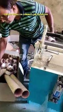 Tape Core Cutting Machine | High Precision & Fast Cutting | OM ENGINEERING