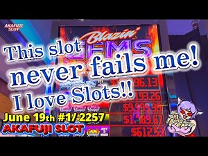 9 Line Slots Fun!! Blazing Gems Deluxe Slot machine at Yaamava Casino