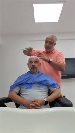 The buzzcut and razor headshave