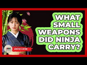 What Small Weapons Did Ninja Carry?