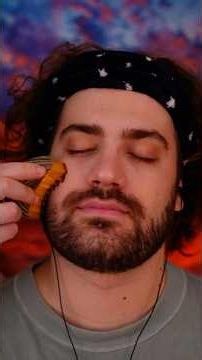 I convinced my boyfriend to be in an ASMR video #asmr
