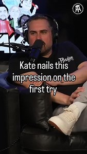 She didn't even hesitate Kate nails this impression on the first try #barstoolsports #theyak #kate #yak | Dailydoseofyak