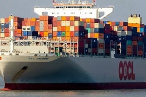 OOCL contará con siete nuevos mega buques en 2023