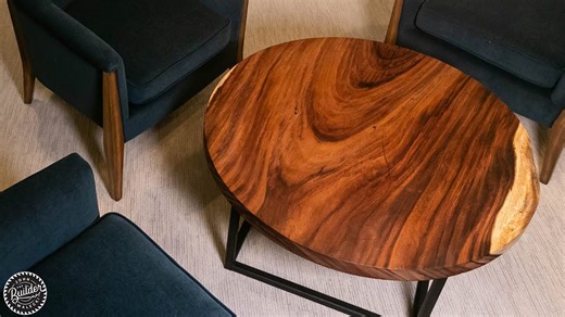 One-day live edge coffee table build