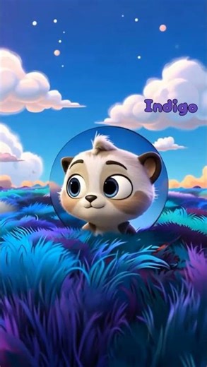 Learn Colors: Indigo Color Song 💙 | Indigo Objects for Kids | Learning Colors