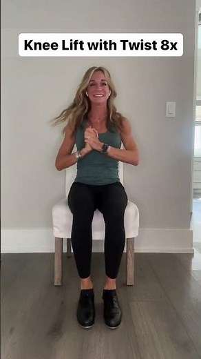 Tap Into Fitness! 💃 #chairexercise #dance #activeseniors