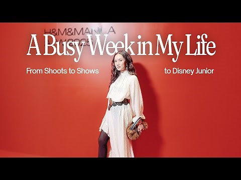 From Shoots to Shows to Disney Junior — A Busy Week in My Life | Camille Co
