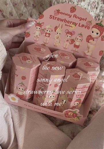 Unboxing the New Sonny Angel Strawberry Love Series