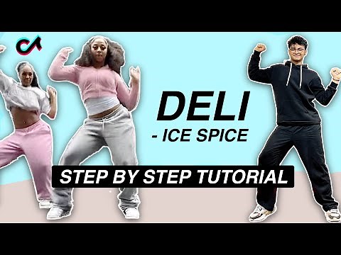 Ice Spice - Deli (She A Baddie) *STEP BY STEP TUTORIAL* (Beginner Friendly)