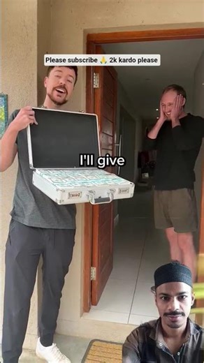 WIN $10,000 By Answering The Door? #mrbeast #gaming