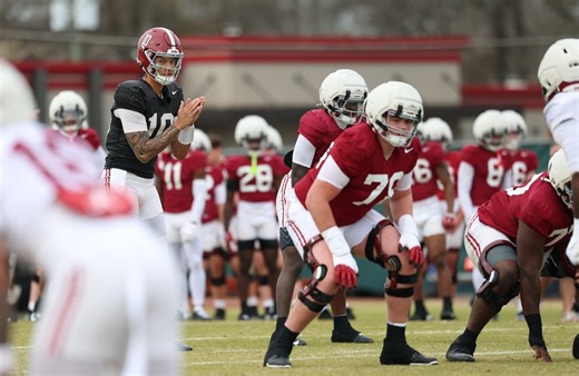 Alabama spring practice: Linebackers, defensive ends, secondary and offensive linemen run drills