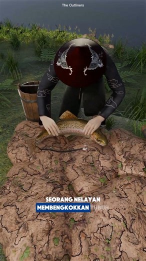 Why Do Fishermen Bend Fish Like Bows #uniquefacts #animation