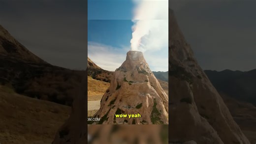 See the World’s Largest Homemade Smoke Volcano