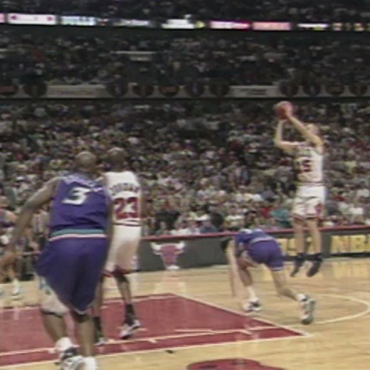 On this episode of #NBABreakdown, we highlight Steve Kerr's game-winner for the Chicago Bulls in the 1997 #NBAFinals for his 54th birthday! #NBABDAY | NBA