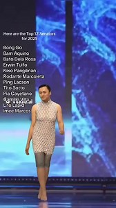 Meet our Top 12 Senators for year 2025 to 2031😂👏😊 #Senador2025 #newlyelected #Senador #halalan2k25 #trendingreel #support #philippines #fypviralシ | MI Nes