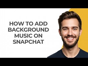 How To Add Background Music On Snapchat - GUIDE!