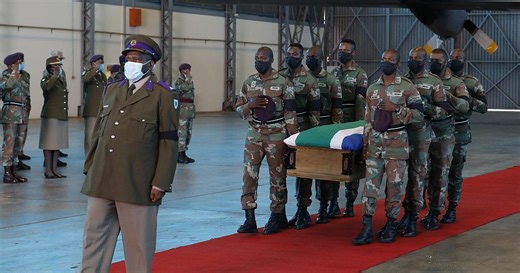Remains of SA soldier killed in Mozambique handed over to family | Africanews