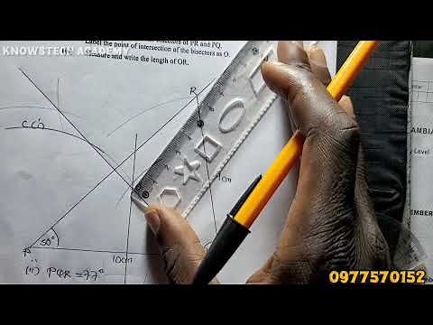 Grade 9 || Construction 🚧 || Maths 2024 External