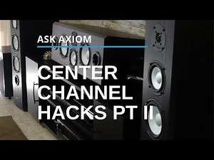 Left Right Center Speaker Placement - Hack To Improve TV Sound Clarity