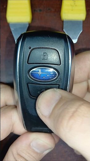 Subaru key fob battery replacement