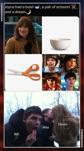Will Byers: The Ultimate Third Wheel? 🥣✂️ | #strangerthings #netflix #shorts