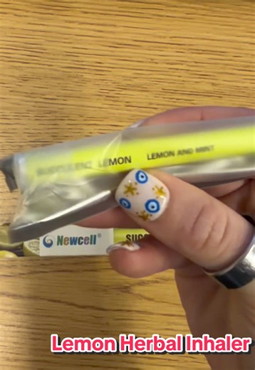 Newcell lemon & mint extract herbal inhaler 🍋🌿 Fresh, clean, and super refreshing—perfect for a quick pick-me-up anytime, anywhere. Pocket-size and easy to use on the go. #TikTokCreatorPicks #WellnessFinds #HerbalInhaler #EverydayEssentials #OnTheGo