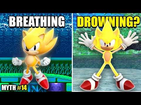 Busting 17 Sonic The Hedgehog Myths!