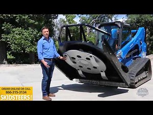 Clear Heavy Land Faster | Blue Diamond Severe Duty Skid Steer Brush Cutter