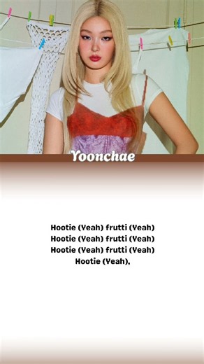 KATSEYE -"HOTTIE FRUTI" LYRICS #katseye #hottiefruti#lyrics