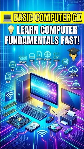 💻 Basic Computer GK | 💡 Learn Computer Fundamentals Fast!