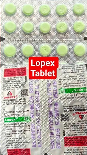 Loose Motion ka Full Stop! 💊 Lopex Tablet Explained