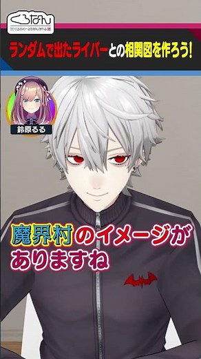 おかえり！鈴原るるとの相関図を考える叶 #くろなん #shorts 【ChroNoiR公式切り抜き】