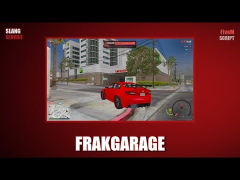 [Slang-Service] Frakgarage Fivem Script [ESX]