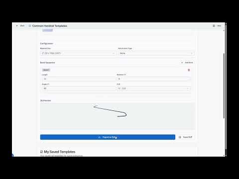 Bend Genie Tutorial 3: Master File Management: Importing & Exporting CAD Data