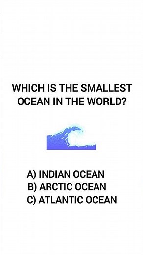 Which is the smallest ocean in the world? #smallestocean #ocean #oceanlife #oceanworld #planetocean