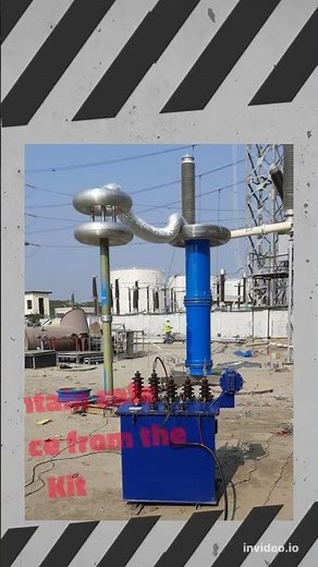 230kV High Voltage Testing System In GIS Substation