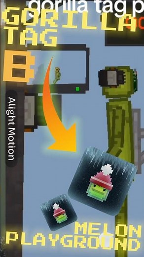 GORILLA TAG В MELON PLAYGROUND ?! 🦍