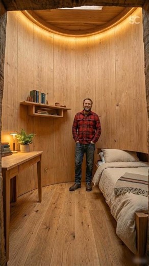 I Built a Hidden Room Inside a Giant Tree 🌳🏠 (Full Transformation)