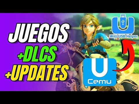 Wii u USB HELPER (2024)🥒Cemu Instalar Todo🥒Juegos + Dlcs + Updates Cemu